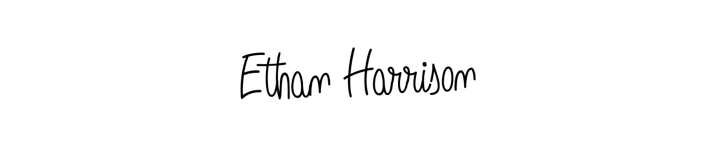 Ethan Harrison stylish signature style. Best Handwritten Sign (Angelique-Rose-font-FFP) for my name. Handwritten Signature Collection Ideas for my name Ethan Harrison. Ethan Harrison signature style 5 images and pictures png