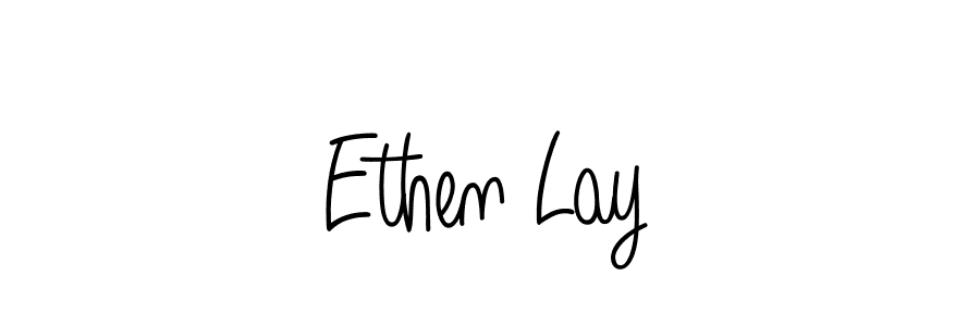 Also You can easily find your signature by using the search form. We will create Ethen Lay name handwritten signature images for you free of cost using Angelique-Rose-font-FFP sign style. Ethen Lay signature style 5 images and pictures png