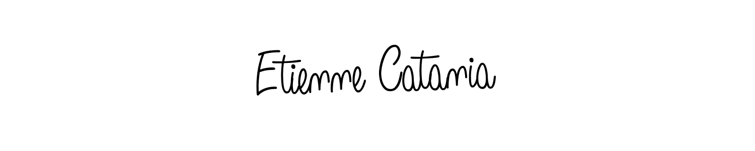 Check out images of Autograph of Etienne Catania name. Actor Etienne Catania Signature Style. Angelique-Rose-font-FFP is a professional sign style online. Etienne Catania signature style 5 images and pictures png