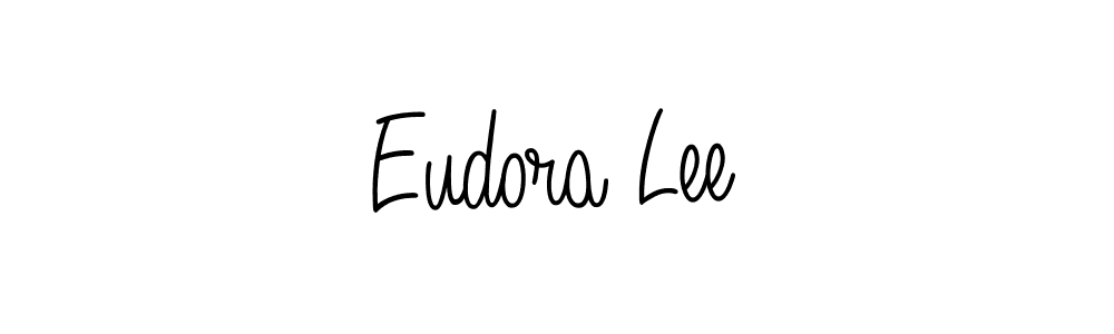 Make a beautiful signature design for name Eudora Lee. With this signature (Angelique-Rose-font-FFP) style, you can create a handwritten signature for free. Eudora Lee signature style 5 images and pictures png
