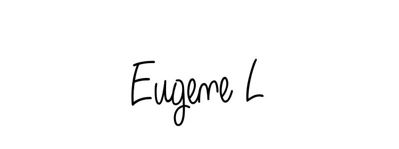 Make a beautiful signature design for name Eugene L. Use this online signature maker to create a handwritten signature for free. Eugene L signature style 5 images and pictures png