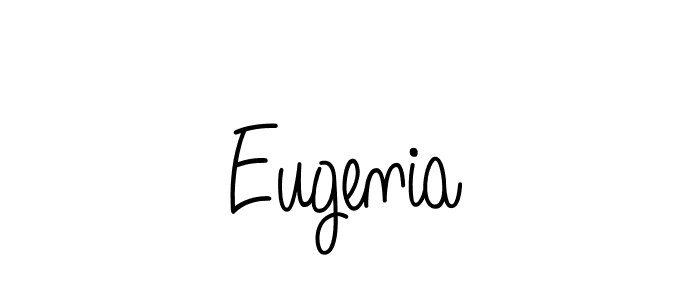 Once you've used our free online signature maker to create your best signature Angelique-Rose-font-FFP style, it's time to enjoy all of the benefits that Eugenia name signing documents. Eugenia signature style 5 images and pictures png