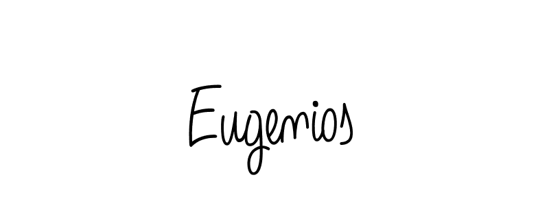 Once you've used our free online signature maker to create your best signature Angelique-Rose-font-FFP style, it's time to enjoy all of the benefits that Eugenios name signing documents. Eugenios signature style 5 images and pictures png