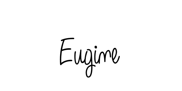 The best way (Angelique-Rose-font-FFP) to make a short signature is to pick only two or three words in your name. The name Eugine include a total of six letters. For converting this name. Eugine signature style 5 images and pictures png