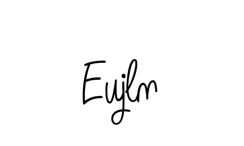 Design your own signature with our free online signature maker. With this signature software, you can create a handwritten (Angelique-Rose-font-FFP) signature for name Eujln. Eujln signature style 5 images and pictures png