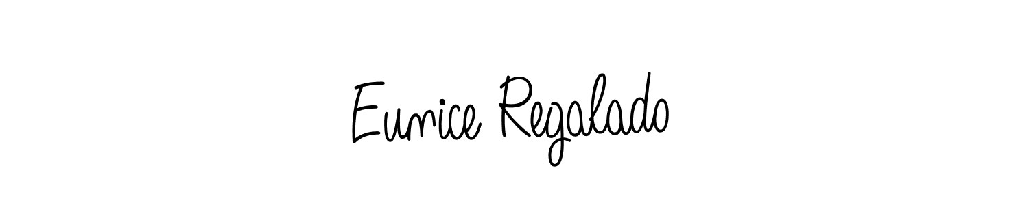 How to Draw Eunice Regalado signature style? Angelique-Rose-font-FFP is a latest design signature styles for name Eunice Regalado. Eunice Regalado signature style 5 images and pictures png