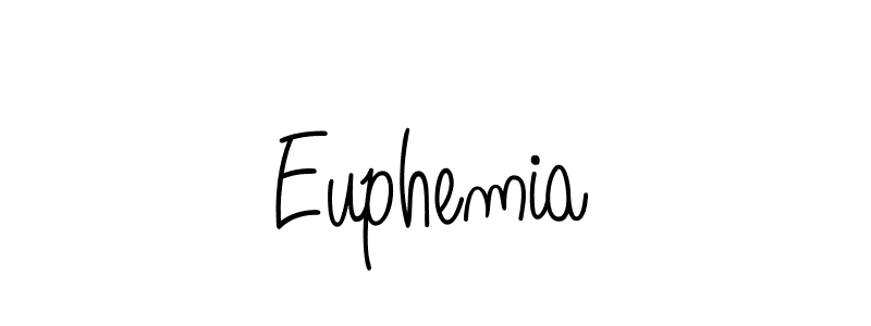 Make a beautiful signature design for name Euphemia. Use this online signature maker to create a handwritten signature for free. Euphemia signature style 5 images and pictures png