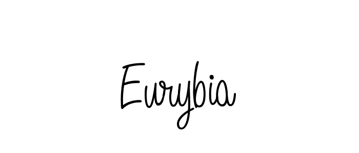 How to make Eurybia name signature. Use Angelique-Rose-font-FFP style for creating short signs online. This is the latest handwritten sign. Eurybia signature style 5 images and pictures png