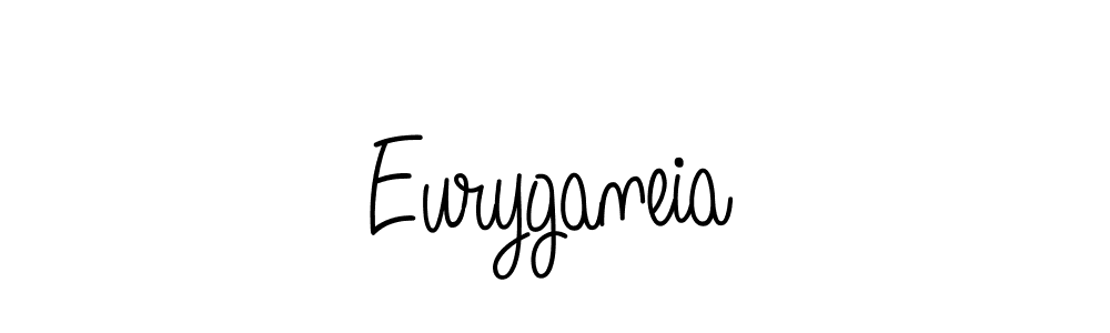 How to make Euryganeia name signature. Use Angelique-Rose-font-FFP style for creating short signs online. This is the latest handwritten sign. Euryganeia signature style 5 images and pictures png