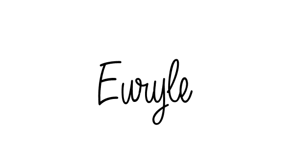 Create a beautiful signature design for name Euryle. With this signature (Angelique-Rose-font-FFP) fonts, you can make a handwritten signature for free. Euryle signature style 5 images and pictures png