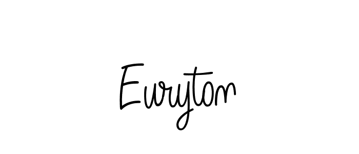 The best way (Angelique-Rose-font-FFP) to make a short signature is to pick only two or three words in your name. The name Euryton include a total of six letters. For converting this name. Euryton signature style 5 images and pictures png