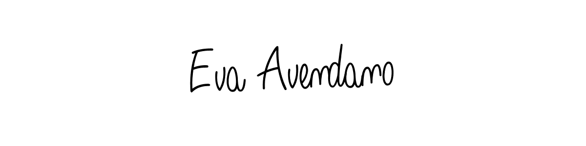 Also we have Eva Avendano name is the best signature style. Create professional handwritten signature collection using Angelique-Rose-font-FFP autograph style. Eva Avendano signature style 5 images and pictures png