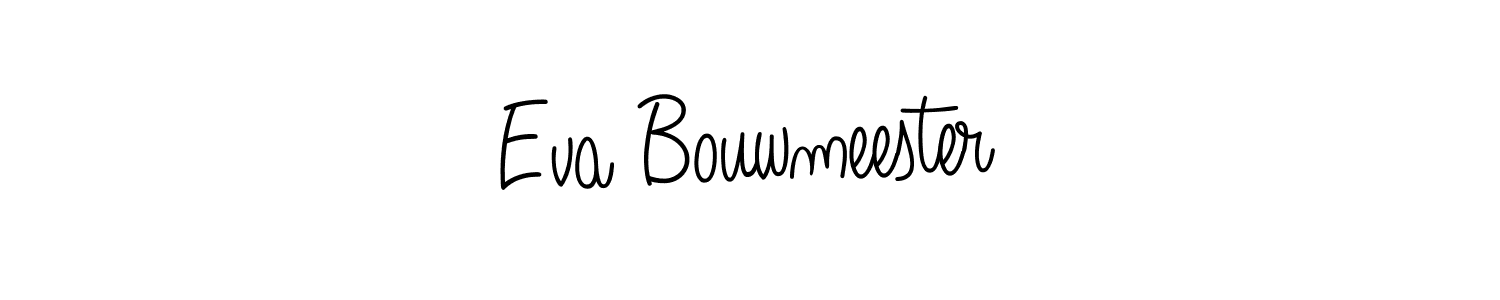 How to make Eva Bouwmeester signature? Angelique-Rose-font-FFP is a professional autograph style. Create handwritten signature for Eva Bouwmeester name. Eva Bouwmeester signature style 5 images and pictures png