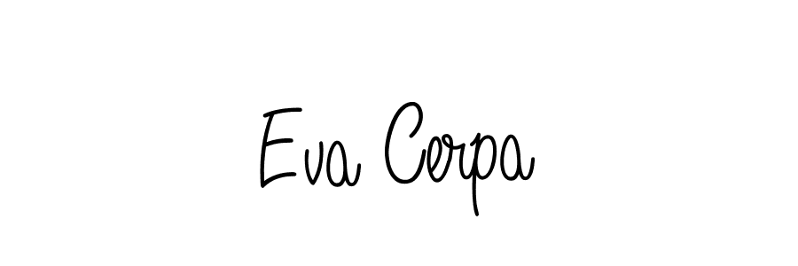 How to Draw Eva Cerpa signature style? Angelique-Rose-font-FFP is a latest design signature styles for name Eva Cerpa. Eva Cerpa signature style 5 images and pictures png