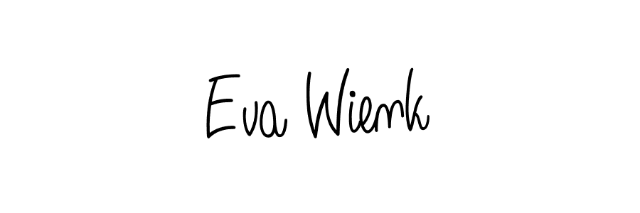 The best way (Angelique-Rose-font-FFP) to make a short signature is to pick only two or three words in your name. The name Eva Wienk include a total of six letters. For converting this name. Eva Wienk signature style 5 images and pictures png