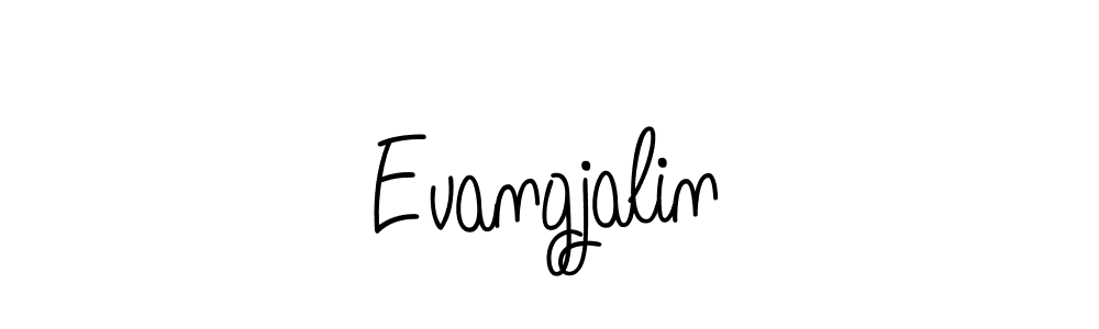 Once you've used our free online signature maker to create your best signature Angelique-Rose-font-FFP style, it's time to enjoy all of the benefits that Evangjalin name signing documents. Evangjalin signature style 5 images and pictures png