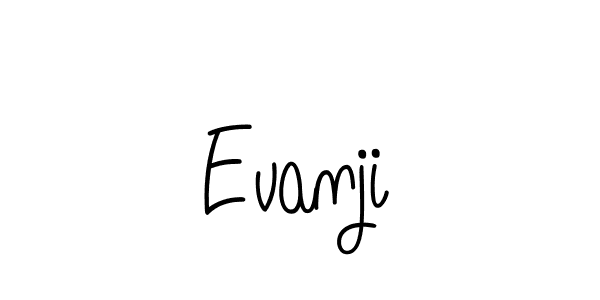 It looks lik you need a new signature style for name Evanji. Design unique handwritten (Angelique-Rose-font-FFP) signature with our free signature maker in just a few clicks. Evanji signature style 5 images and pictures png