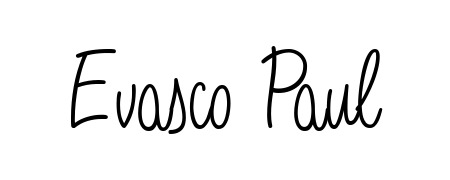 Create an unforgettable impression when signing with Evasco Paul name styled in Angelique-Rose-font-FFP typography. 100% free online generator. Evasco Paul signature style 5 images and pictures png