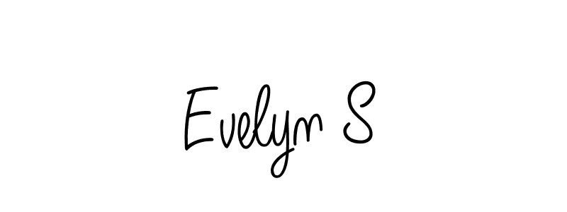 Make a beautiful signature design for name Evelyn S. Use this online signature maker to create a handwritten signature for free. Evelyn S signature style 5 images and pictures png