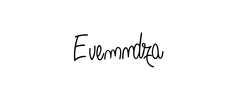 It looks lik you need a new signature style for name Evemndza. Design unique handwritten (Angelique-Rose-font-FFP) signature with our free signature maker in just a few clicks. Evemndza signature style 5 images and pictures png