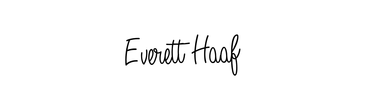 Make a beautiful signature design for name Everett Haaf. Use this online signature maker to create a handwritten signature for free. Everett Haaf signature style 5 images and pictures png