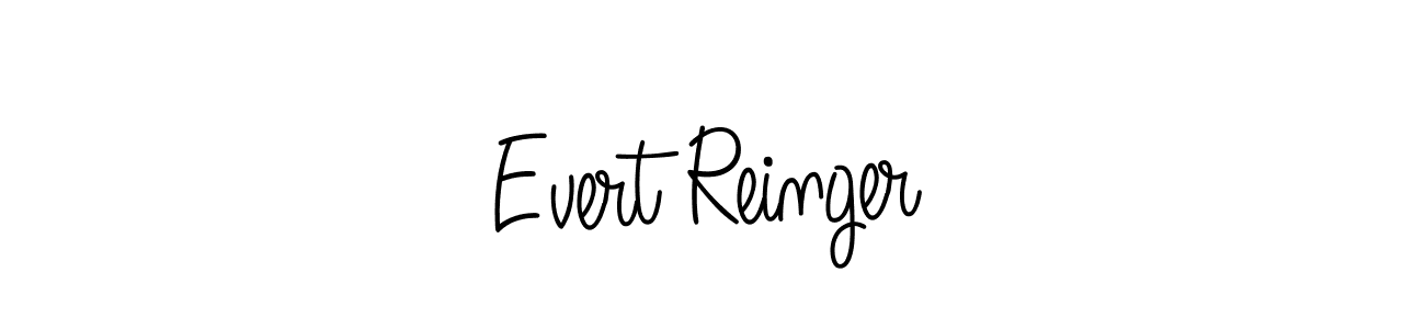 Create a beautiful signature design for name Evert Reinger. With this signature (Angelique-Rose-font-FFP) fonts, you can make a handwritten signature for free. Evert Reinger signature style 5 images and pictures png