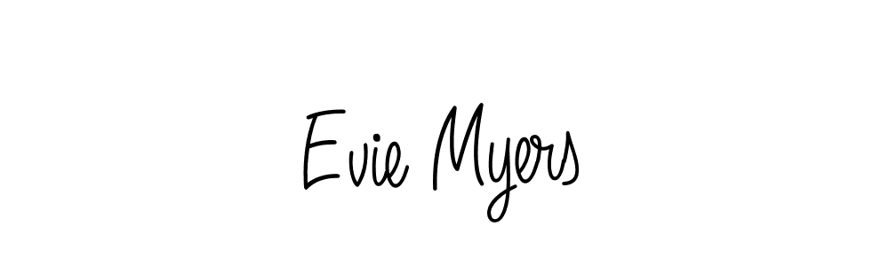 Angelique-Rose-font-FFP is a professional signature style that is perfect for those who want to add a touch of class to their signature. It is also a great choice for those who want to make their signature more unique. Get Evie Myers name to fancy signature for free. Evie Myers signature style 5 images and pictures png