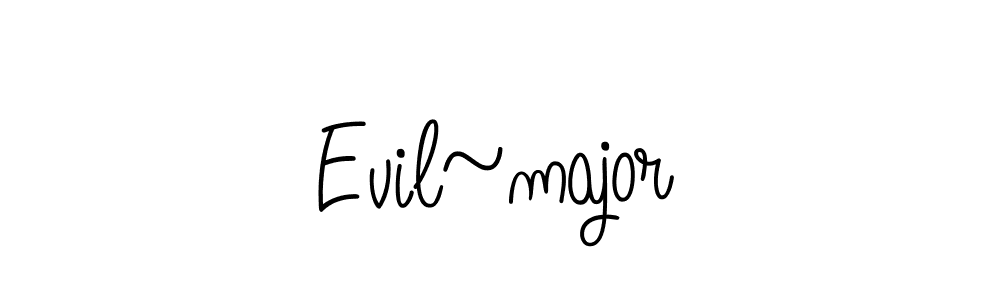 How to Draw Evil~major signature style? Angelique-Rose-font-FFP is a latest design signature styles for name Evil~major. Evil~major signature style 5 images and pictures png