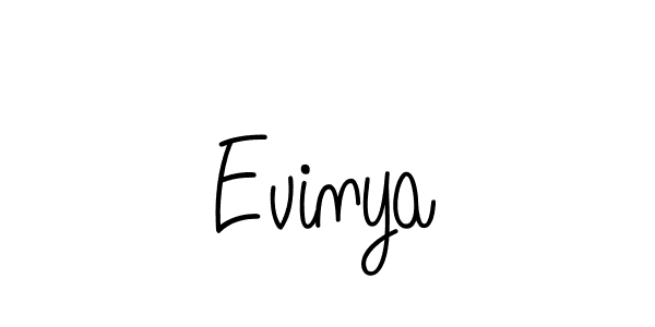 if you are searching for the best signature style for your name Evinya. so please give up your signature search. here we have designed multiple signature styles  using Angelique-Rose-font-FFP. Evinya signature style 5 images and pictures png