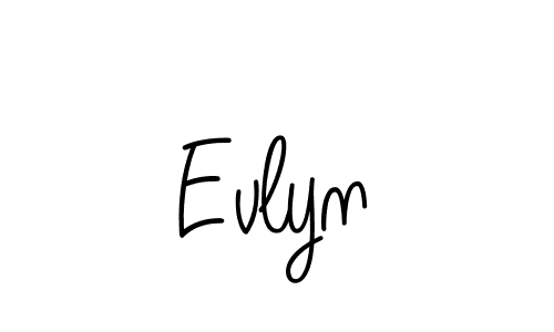 Also we have Evlyn name is the best signature style. Create professional handwritten signature collection using Angelique-Rose-font-FFP autograph style. Evlyn signature style 5 images and pictures png