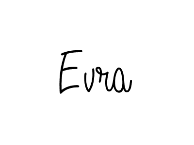 Design your own signature with our free online signature maker. With this signature software, you can create a handwritten (Angelique-Rose-font-FFP) signature for name Evra. Evra signature style 5 images and pictures png