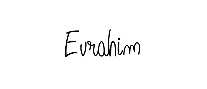 How to make Evrahim signature? Angelique-Rose-font-FFP is a professional autograph style. Create handwritten signature for Evrahim name. Evrahim signature style 5 images and pictures png