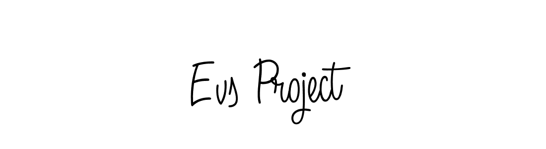 Create a beautiful signature design for name Evs Project. With this signature (Angelique-Rose-font-FFP) fonts, you can make a handwritten signature for free. Evs Project signature style 5 images and pictures png