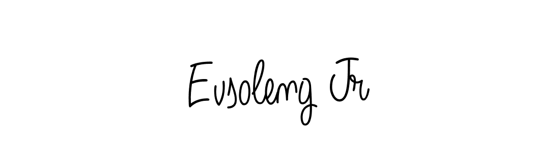 Once you've used our free online signature maker to create your best signature Angelique-Rose-font-FFP style, it's time to enjoy all of the benefits that Evsoleng Jr name signing documents. Evsoleng Jr signature style 5 images and pictures png
