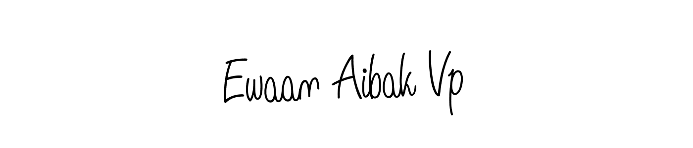 This is the best signature style for the Ewaan Aibak Vp name. Also you like these signature font (Angelique-Rose-font-FFP). Mix name signature. Ewaan Aibak Vp signature style 5 images and pictures png