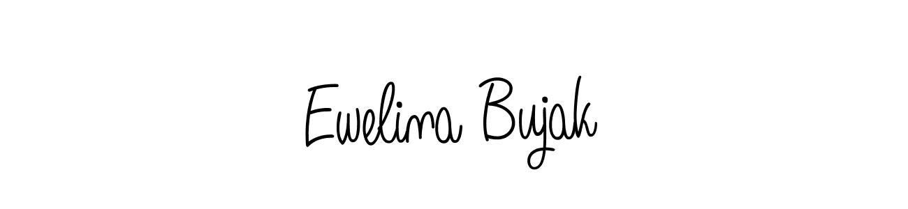 Angelique-Rose-font-FFP is a professional signature style that is perfect for those who want to add a touch of class to their signature. It is also a great choice for those who want to make their signature more unique. Get Ewelina Bujak name to fancy signature for free. Ewelina Bujak signature style 5 images and pictures png