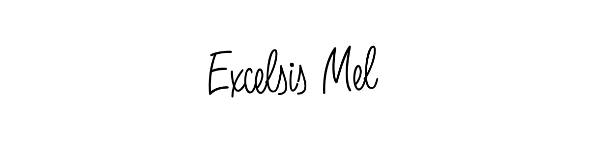 See photos of Excelsis Mel official signature by Spectra . Check more albums & portfolios. Read reviews & check more about Angelique-Rose-font-FFP font. Excelsis Mel signature style 5 images and pictures png