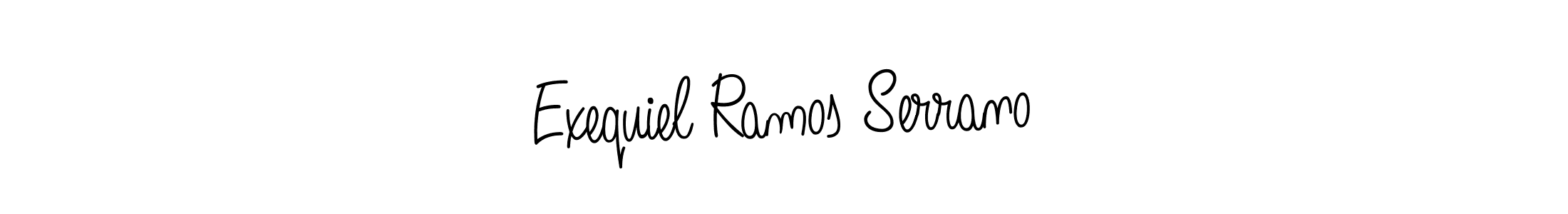 Create a beautiful signature design for name Exequiel Ramos Serrano. With this signature (Angelique-Rose-font-FFP) fonts, you can make a handwritten signature for free. Exequiel Ramos Serrano signature style 5 images and pictures png