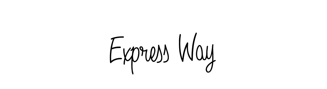Check out images of Autograph of Express Way name. Actor Express Way Signature Style. Angelique-Rose-font-FFP is a professional sign style online. Express Way signature style 5 images and pictures png