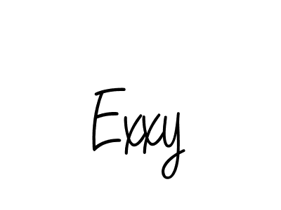 The best way (Angelique-Rose-font-FFP) to make a short signature is to pick only two or three words in your name. The name Exxy include a total of six letters. For converting this name. Exxy signature style 5 images and pictures png