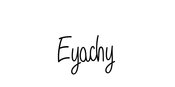 if you are searching for the best signature style for your name Eyachy. so please give up your signature search. here we have designed multiple signature styles  using Angelique-Rose-font-FFP. Eyachy signature style 5 images and pictures png