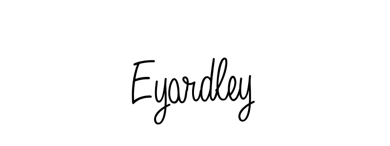 How to make Eyardley signature? Angelique-Rose-font-FFP is a professional autograph style. Create handwritten signature for Eyardley name. Eyardley signature style 5 images and pictures png