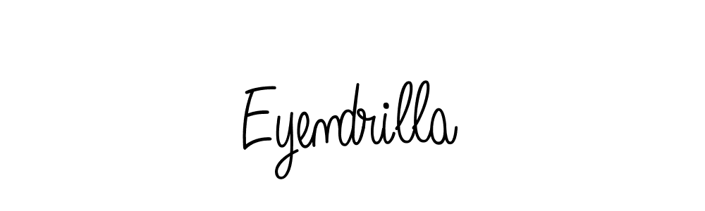 Design your own signature with our free online signature maker. With this signature software, you can create a handwritten (Angelique-Rose-font-FFP) signature for name Eyendrilla. Eyendrilla signature style 5 images and pictures png