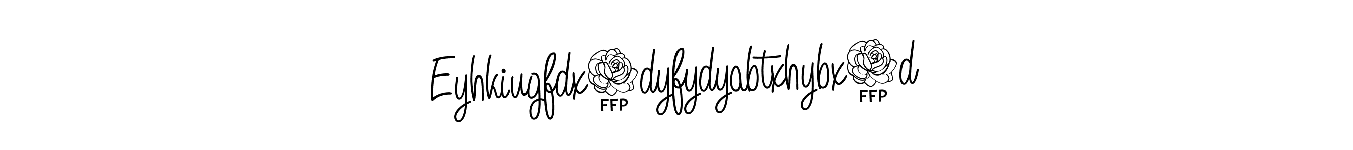 Make a beautiful signature design for name Eyhkiugfdx5dyfydyabtxhybx7d. With this signature (Angelique-Rose-font-FFP) style, you can create a handwritten signature for free. Eyhkiugfdx5dyfydyabtxhybx7d signature style 5 images and pictures png