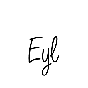 if you are searching for the best signature style for your name Eyl. so please give up your signature search. here we have designed multiple signature styles  using Angelique-Rose-font-FFP. Eyl signature style 5 images and pictures png
