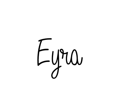 You should practise on your own different ways (Angelique-Rose-font-FFP) to write your name (Eyra) in signature. don't let someone else do it for you. Eyra signature style 5 images and pictures png