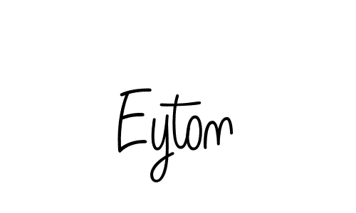 How to make Eyton signature? Angelique-Rose-font-FFP is a professional autograph style. Create handwritten signature for Eyton name. Eyton signature style 5 images and pictures png