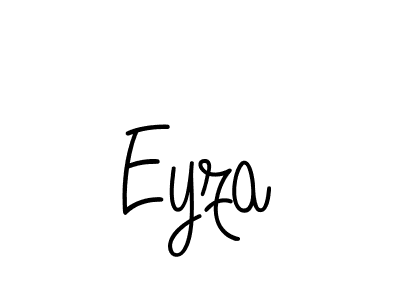 Create a beautiful signature design for name Eyza. With this signature (Angelique-Rose-font-FFP) fonts, you can make a handwritten signature for free. Eyza signature style 5 images and pictures png