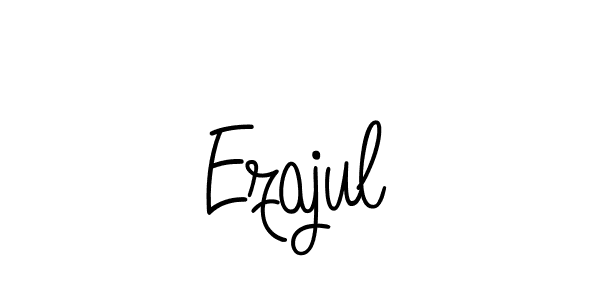 The best way (Angelique-Rose-font-FFP) to make a short signature is to pick only two or three words in your name. The name Ezajul include a total of six letters. For converting this name. Ezajul signature style 5 images and pictures png