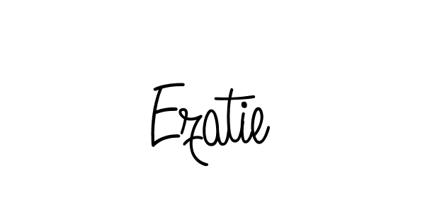 How to Draw Ezatie signature style? Angelique-Rose-font-FFP is a latest design signature styles for name Ezatie. Ezatie signature style 5 images and pictures png